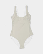 Load image into Gallery viewer, Women Zumk Cute Silver Grey  One-Piece Swimsuit
